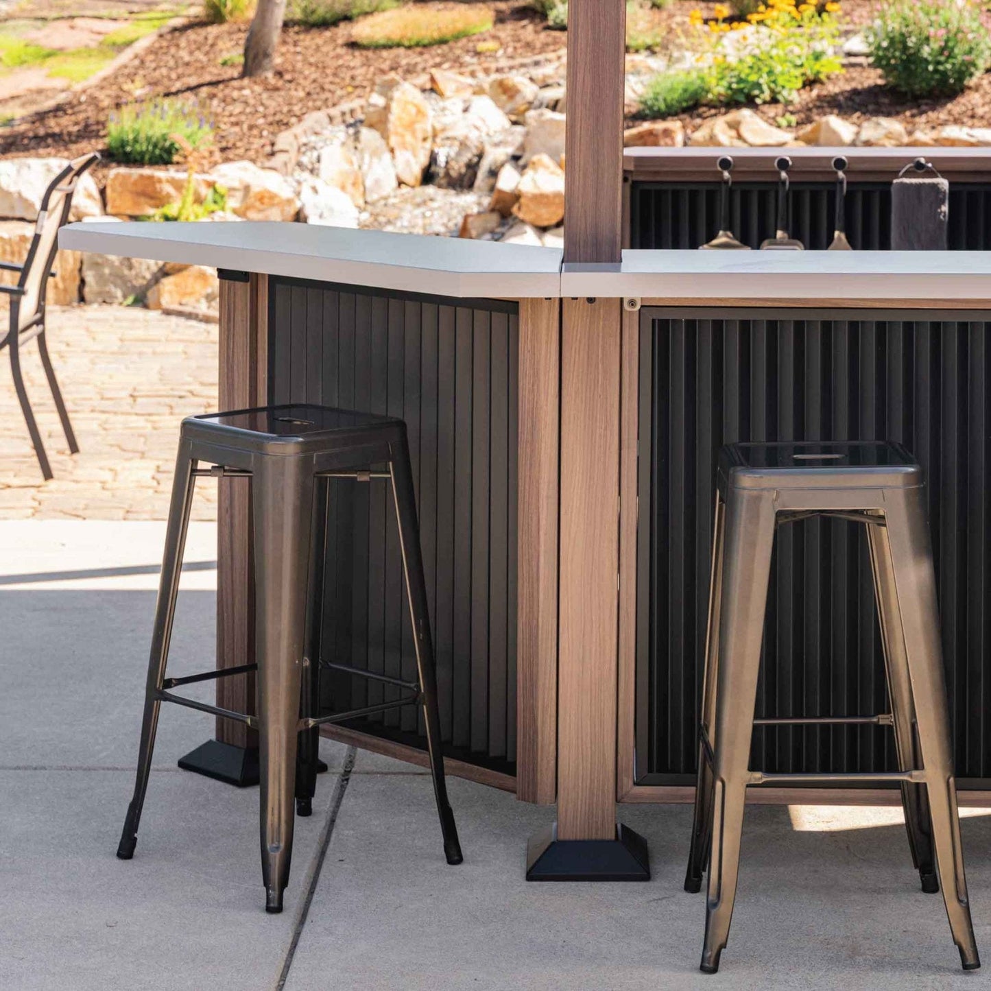 10' x 10' Bar and Griddle Pavilion