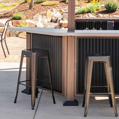 10' x 10' Bar and Griddle Pavilion