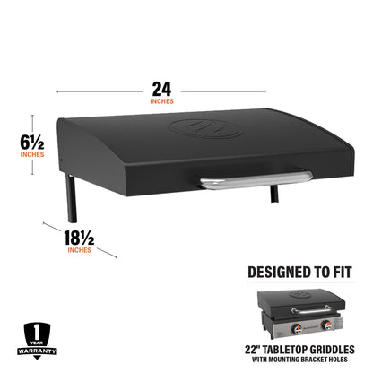 22" Griddle Hood